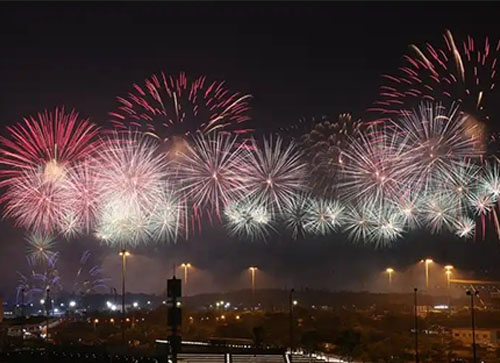 惠安县焰火晚会